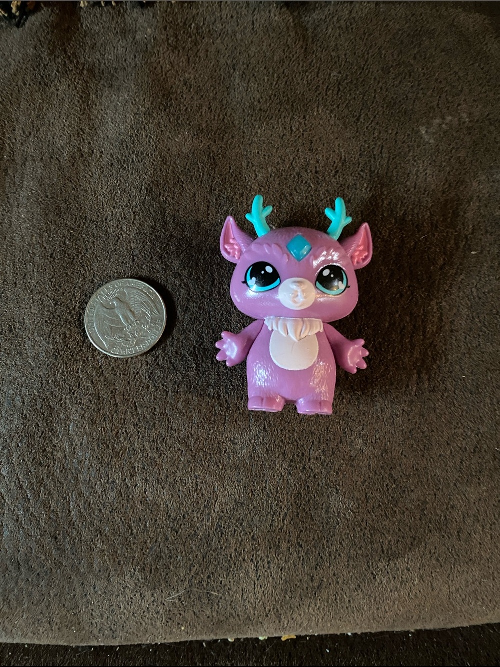 Purple Deer Fantasy Figurine Toy for Kids